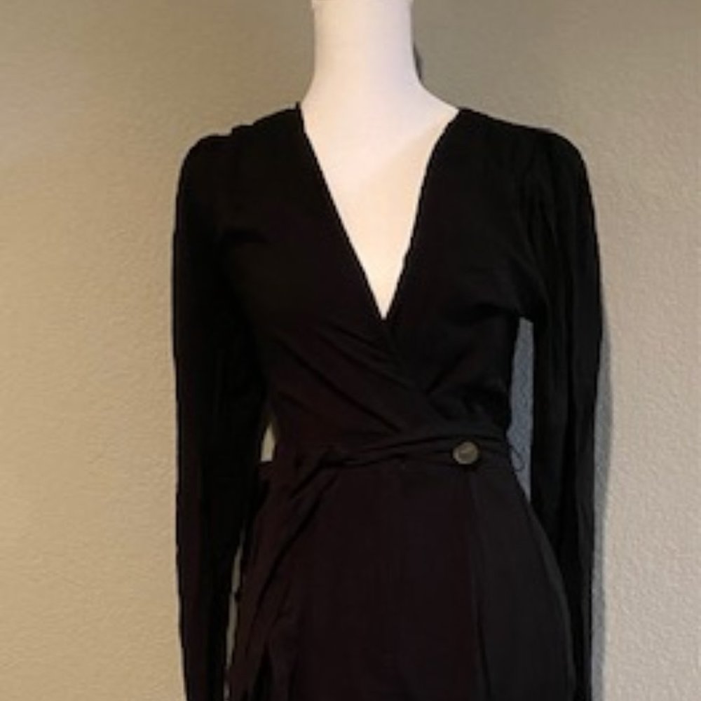 NWT ASOS Black Jumpsuit, Size 4